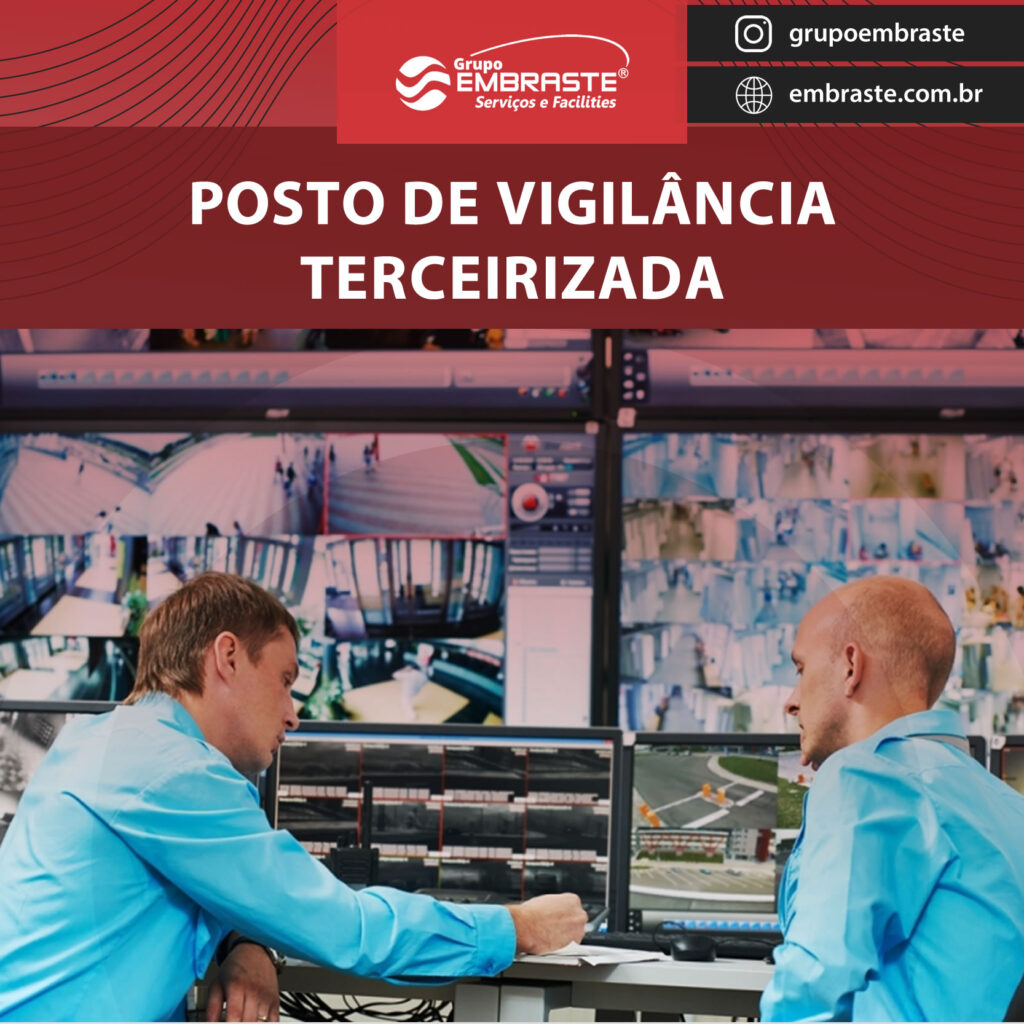 Posto de vigilância terceirizada