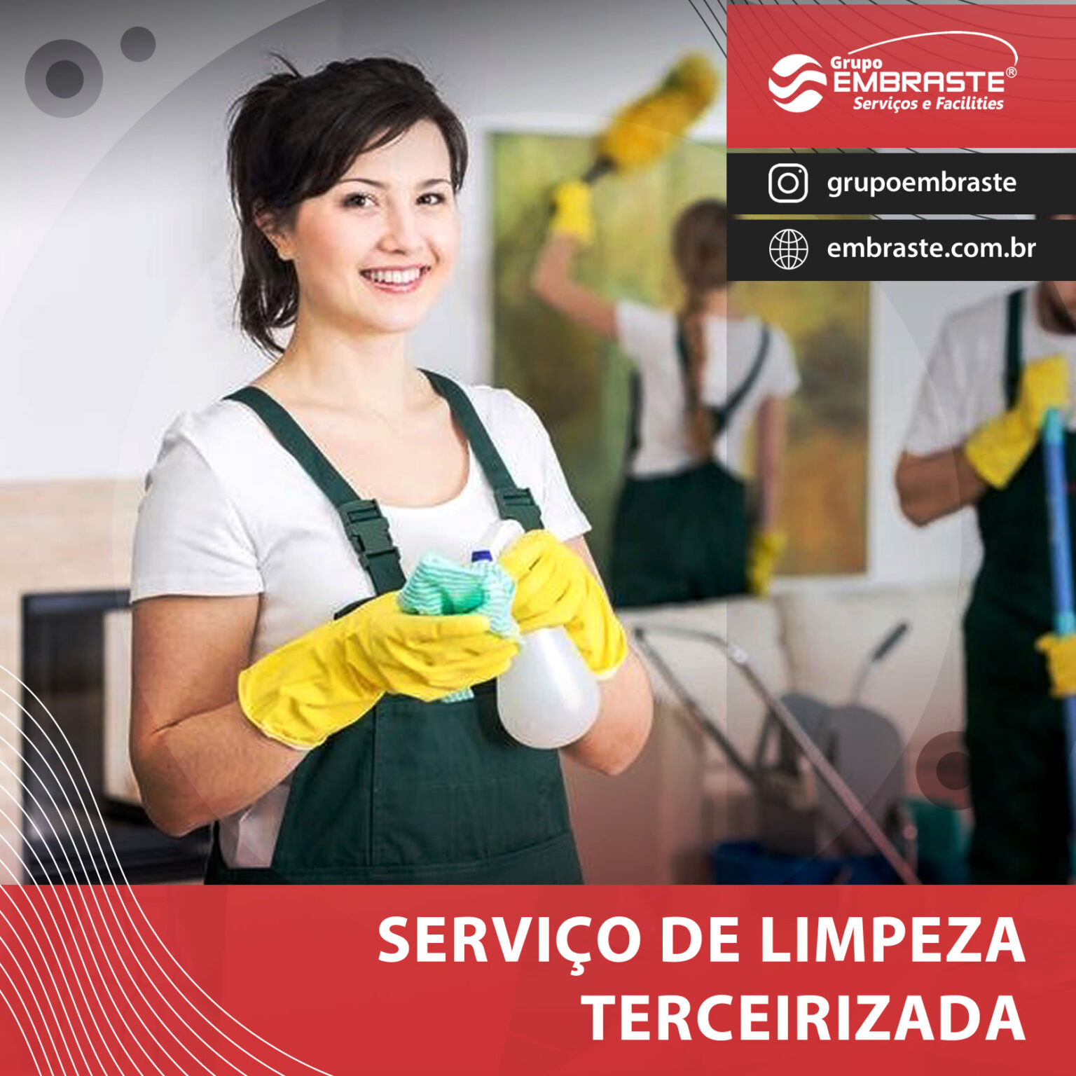 Serviços Terceirizados de Limpeza – Embraste