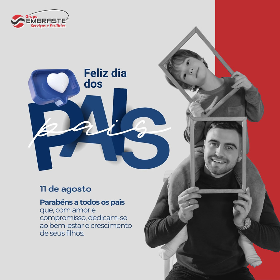 Feliz dia dos pais