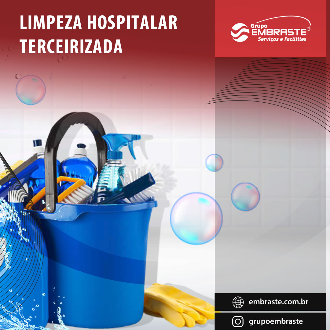 Limpeza hospitalar terceirizada