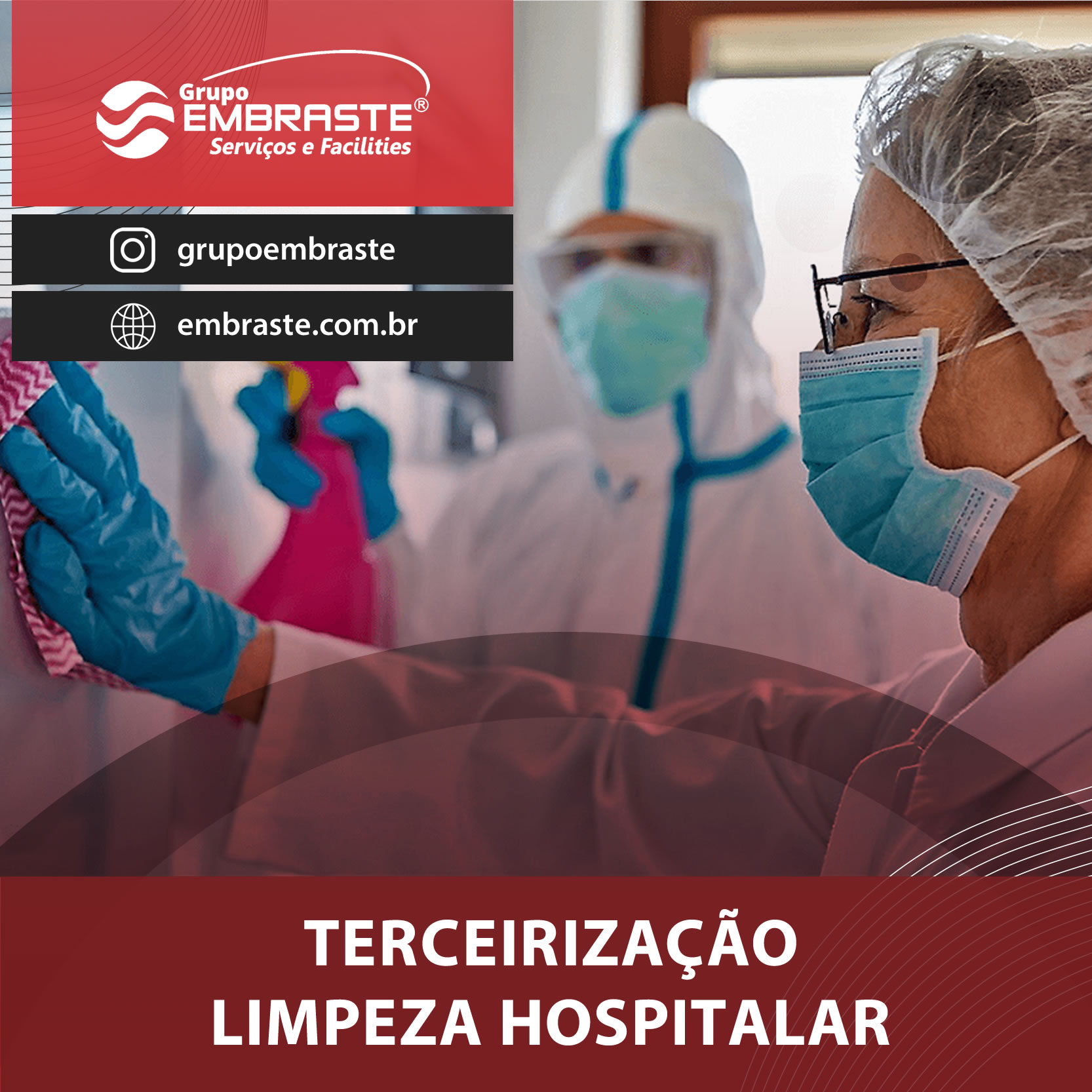 Terceirização de Limpeza Hospitalar SP